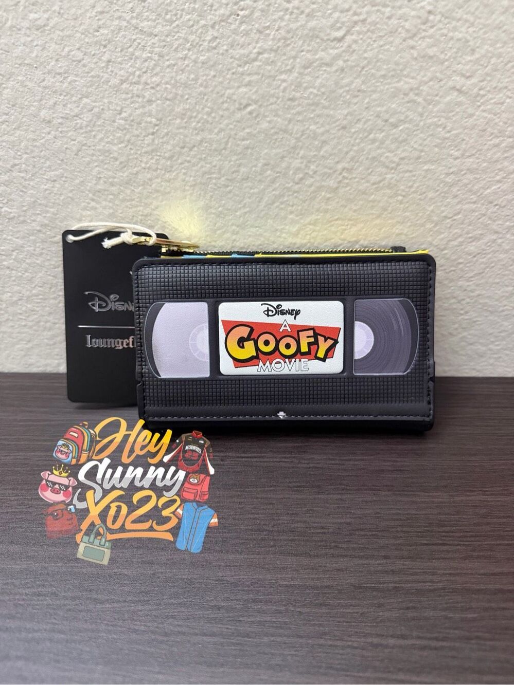 Loungefly Disney A Goofy Movie VHS Tape Figural Wallet